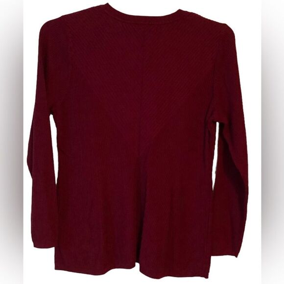 Halston Ribbed Knit Sweater L - Picture 3 of 11